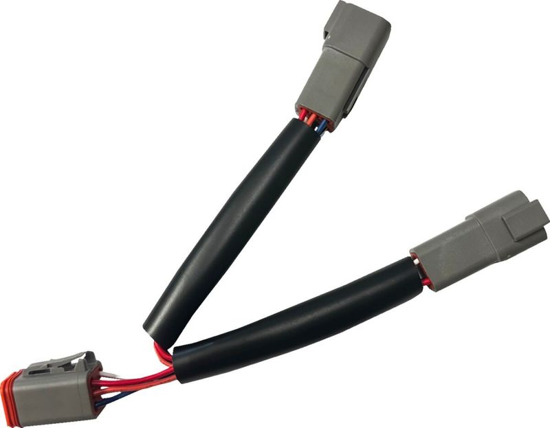 Vajer Custom Dynamics Data Dual-Accessory dubbel H-D 11-22