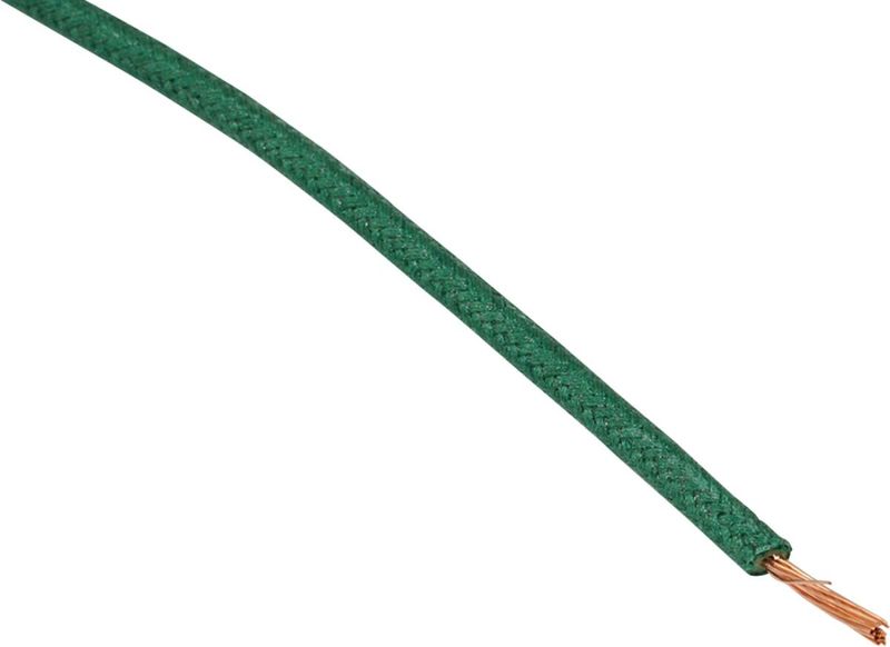 Kabel Namz 16 Gauge Cloth flätad grön