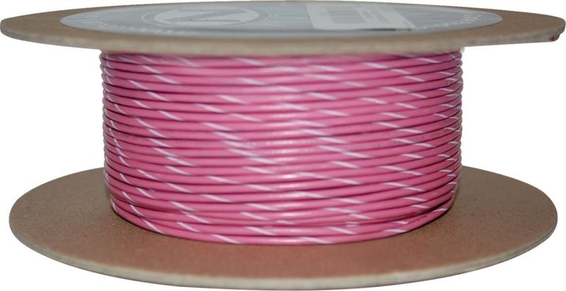 Kabel Namz Primary Stripe rosa/vit