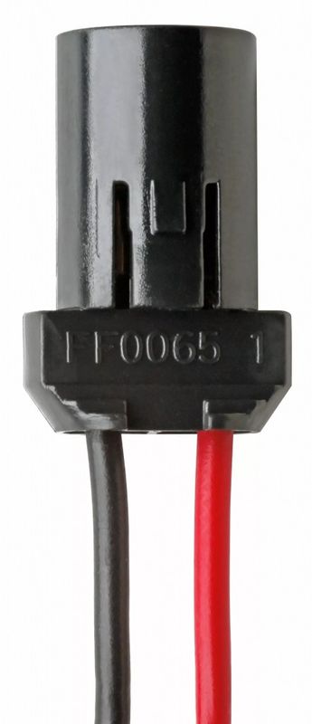 Lamphållare Flösser för W2,1x9,5d glassockellampa med kabel