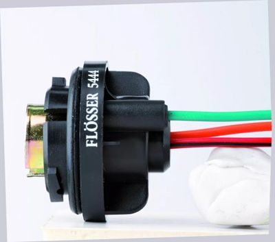 Lamphållare Flösser med kabel och lock för BAY15d-lampa