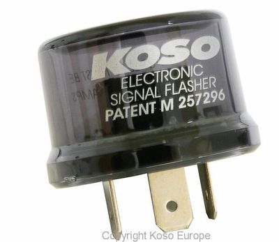 Blinkersrelä Koso 3 12V