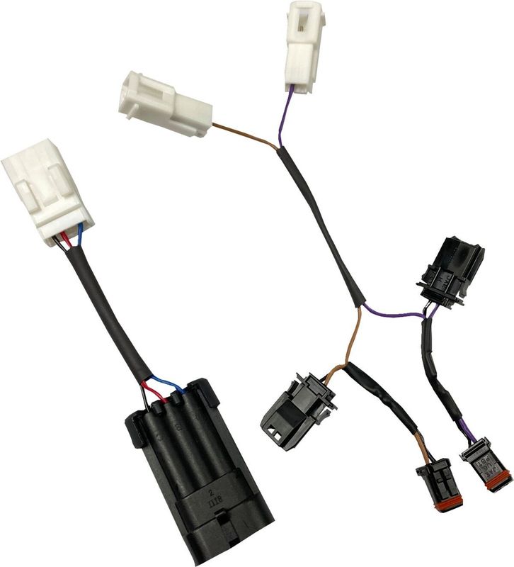 Adapter baklykta Custom Dynamics beige förare Softail 22-24
