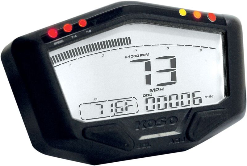 Hastighetsmätare Koso North America DB-02R