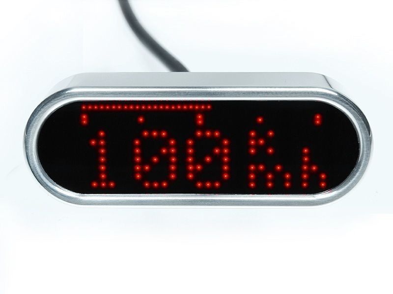 Mätare Motogadget Motoscope universal polerad