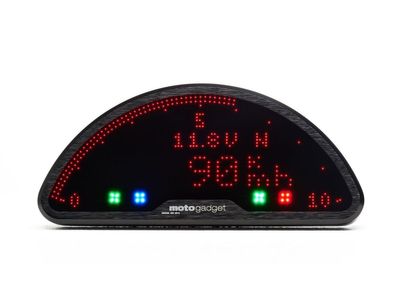 Tankpanel Motogadget Motoscope Pro Digital svart