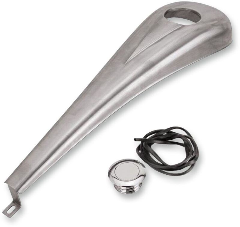 Tankpanel Paul Yaffe 6 Gallon Tank stål Touring 08-24, Trike 14-21 standard