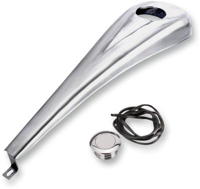 Tankpanel Paul Yaffe 6 Gallon Tank stål Touring 08-24, Trike 14-21 krom
