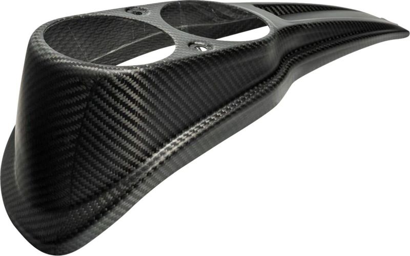 Tankpanel Slyfox Softail 18-21 kolfiber matt