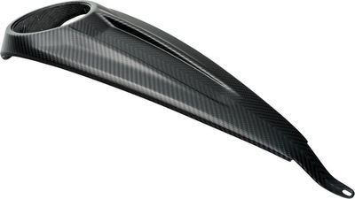 Tankpanel Slyfox Touring 23-upp, Softail 23 kolfiber matt