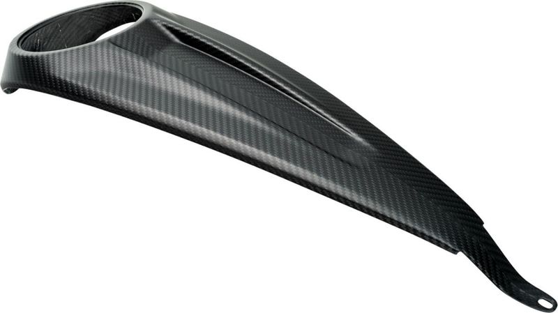 Tankpanel Slyfox Touring 23-upp, Softail 23 kolfiber matt