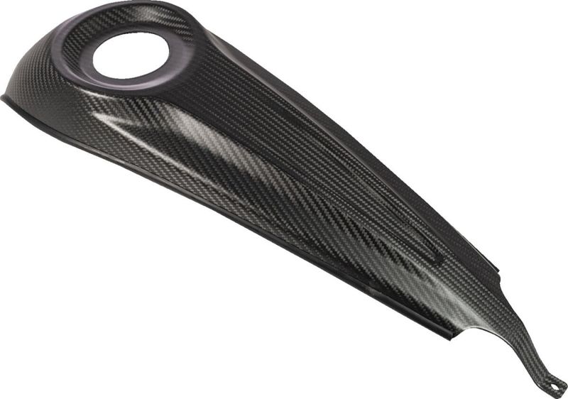 Tankpanel Saddlemen Touring 08-24 kolfiber matt