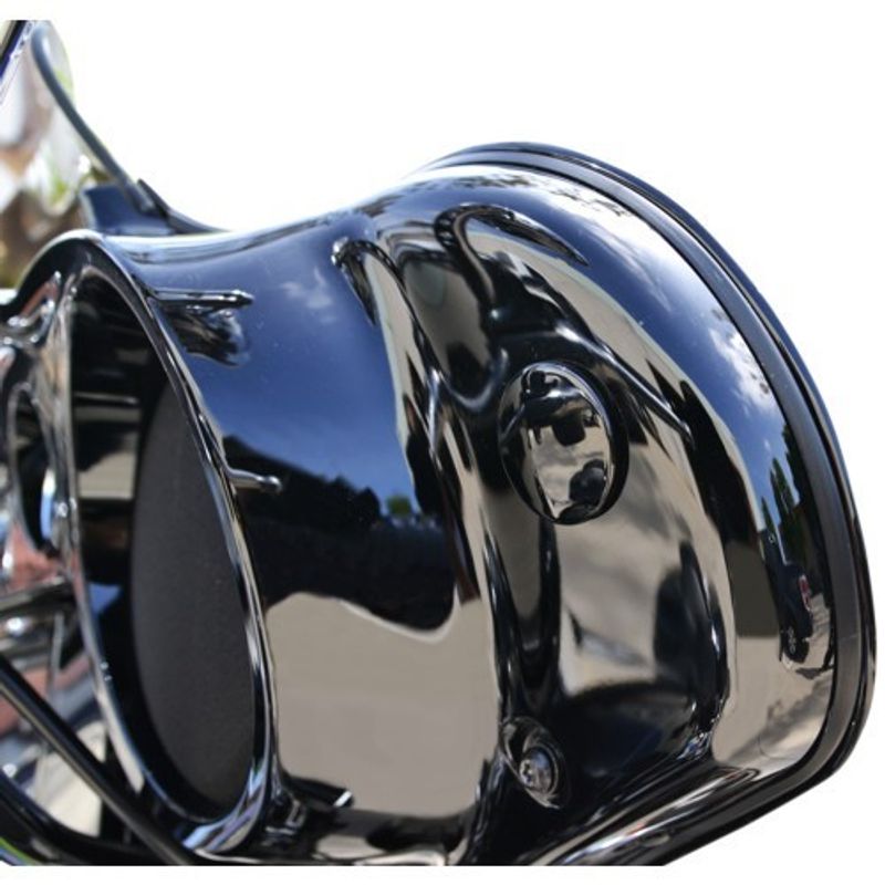 Spegel kåpa LA Choppers H-D 96-22 mattsvart