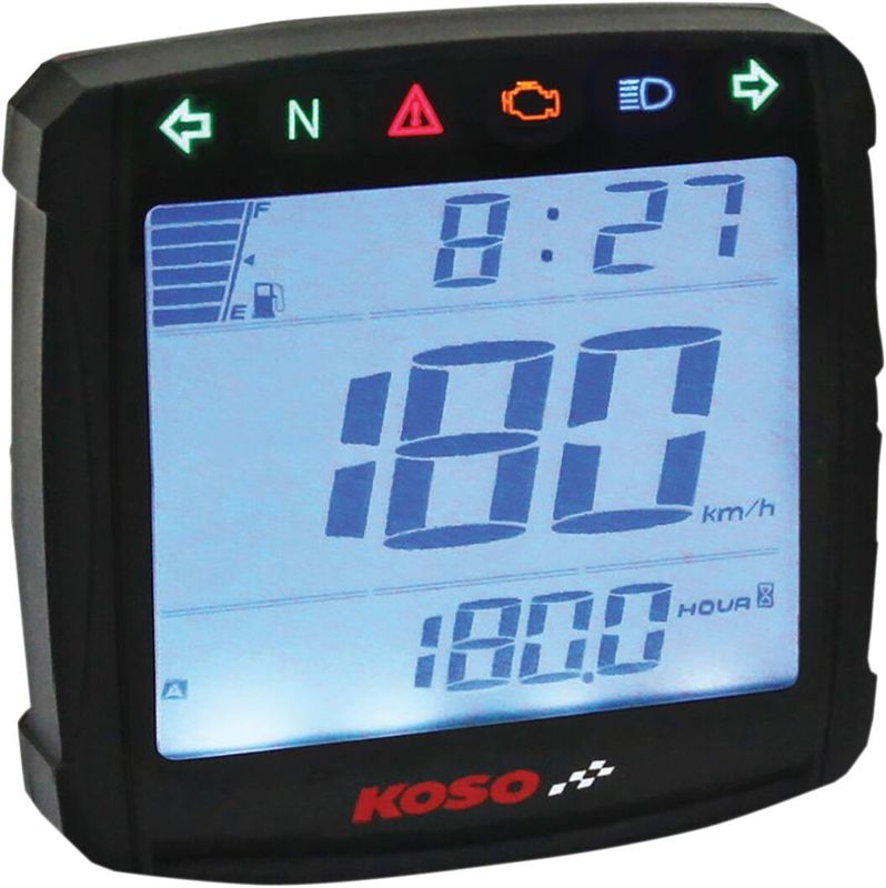 Hastighetsmätare Koso North America XR-01S svart