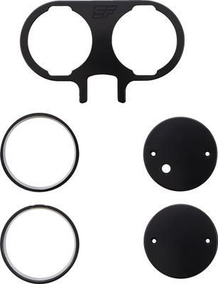 Mätare Slyfox dubbel H-D 99-22 svart