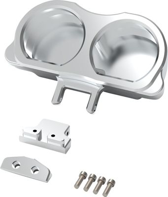 Fäste mätare LA Choppers Risers dubbel obehandlad Touring 15-24