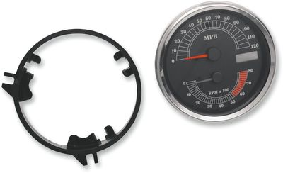 Varvräknare hastighetsmätare Drag Specialties Electric Speedo/tachometer 5 H-D 96-03