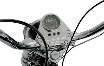 Hastighetsmätare Drag Specialties Programmable Odometer Tripmeter 2.37BLK 2.4 polerad svar