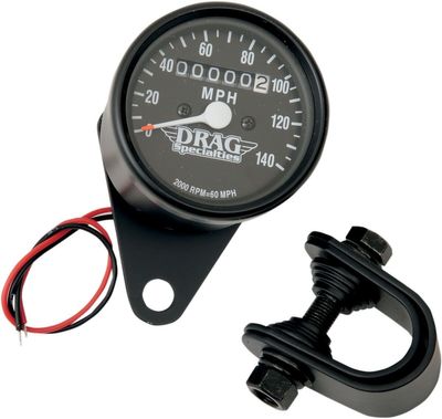Hastighetsmätare Drag Specialties 1 2.4 svart