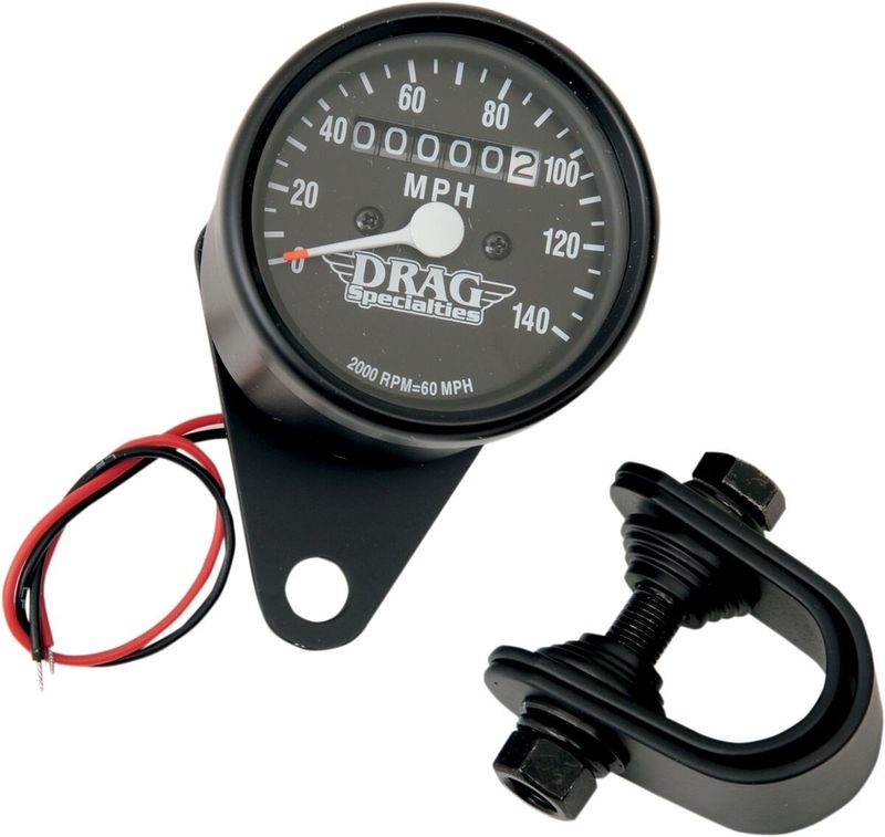 Hastighetsmätare Drag Specialties 1 2.4 svart