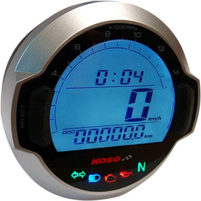 Varvräknare Koso D64 DL-03SR silver universal