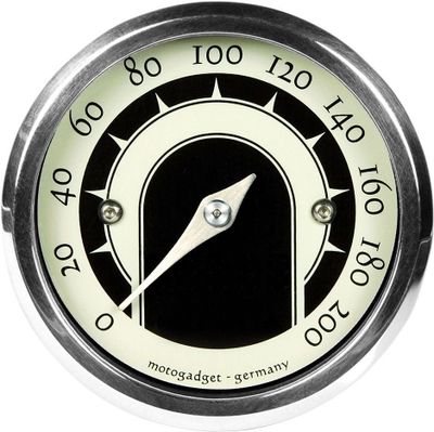 Hastighetsmätare Motogadget Mst Speedometers mässing
