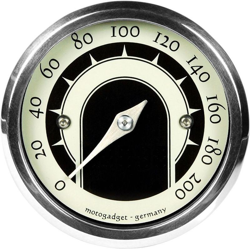 Hastighetsmätare Motogadget Mst Speedometers mässing