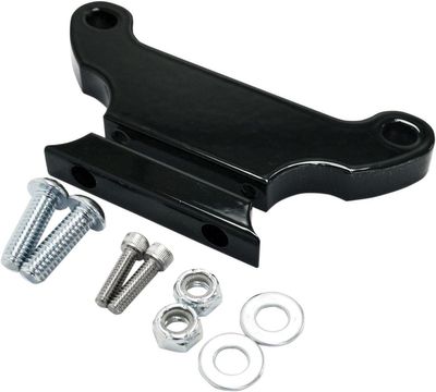 Monteringssats mätare LA Choppers T-Bar blank svart aluminium H-D 79-18