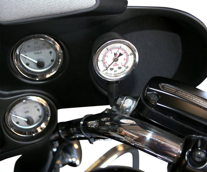 Oljetrycksmätare Feuling Parts svart H-D 83-upp