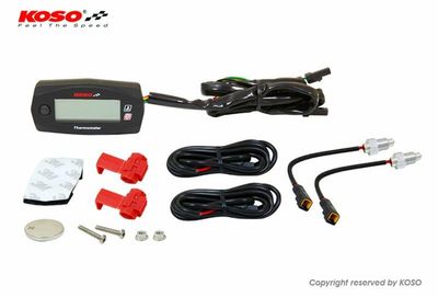 Mätare Koso North America Thermometer Mini-4 dubbel