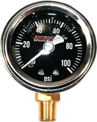Oljetrycksmätare Feuling 100PSI svart universal 9041