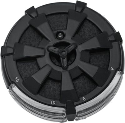 Mätare batteri Kuryakyn Alley Cat LED svart H-D 88-24