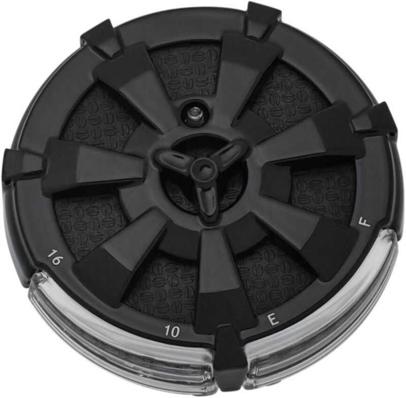 Mätare batteri Kuryakyn Alley Cat LED svart H-D 88-24