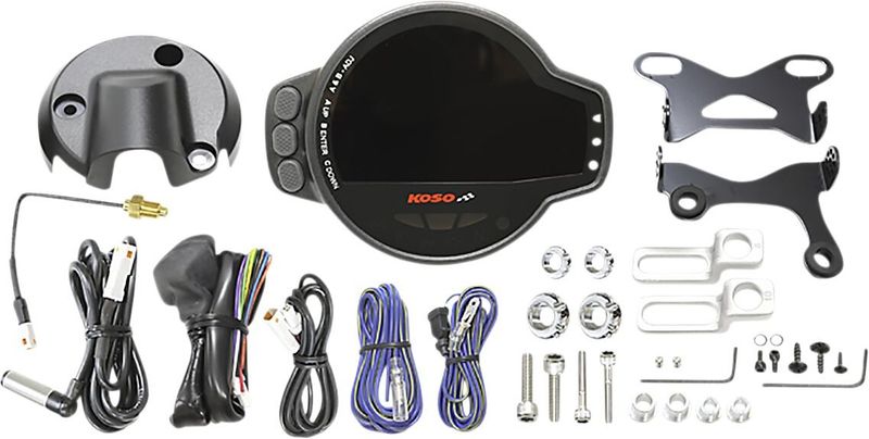 Varvräknare Koso MS-01 Speedo svart universal