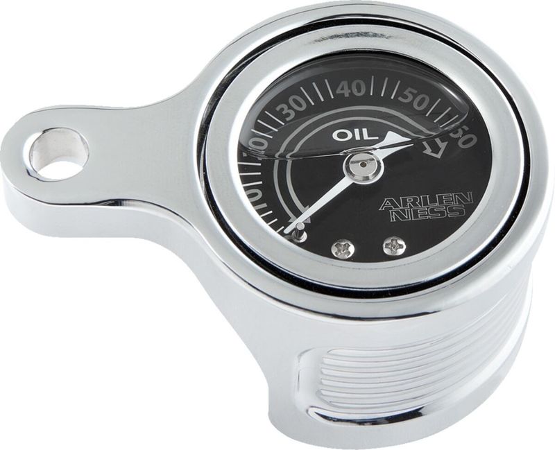 Oljetrycksmätare Arlen Ness Method H-D 99-17 krom
