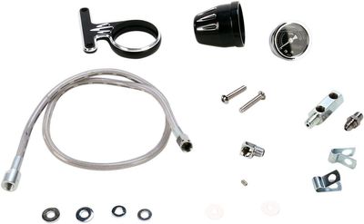 Oljetrycksmätare Arlen Ness svart Sportster 93-22
