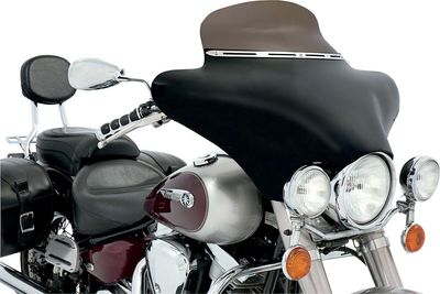List kåpa Memphis Shades Windsheild rostfri spårad polerad