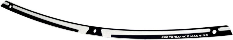 List vindruta Performance Machine PM Touring Scallop svart FLT/Touring 96-13