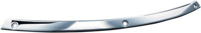List vindruta Kuryakyn Fairing stål slät krom Touring 96-13