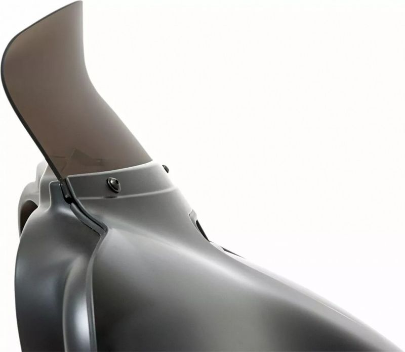 Vindruta Memphis Shades Spoiler OE Fairings Spol 6.5SMK 6.5 rökfärgad