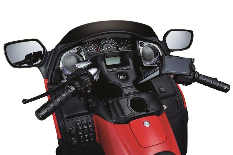 Förvaringsfack handskfack Kuryakyn Cubby svart Honda 12-17