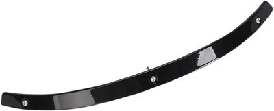 List vindruta Kuryakyn Fairing stål slät H-D 14-24 svart