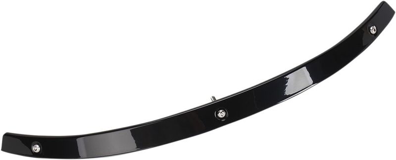 List vindruta Kuryakyn Fairing stål slät H-D 14-24 svart