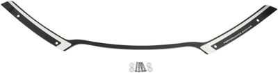List vindruta Performance Machine PM Touring Scallop svart anodiserad