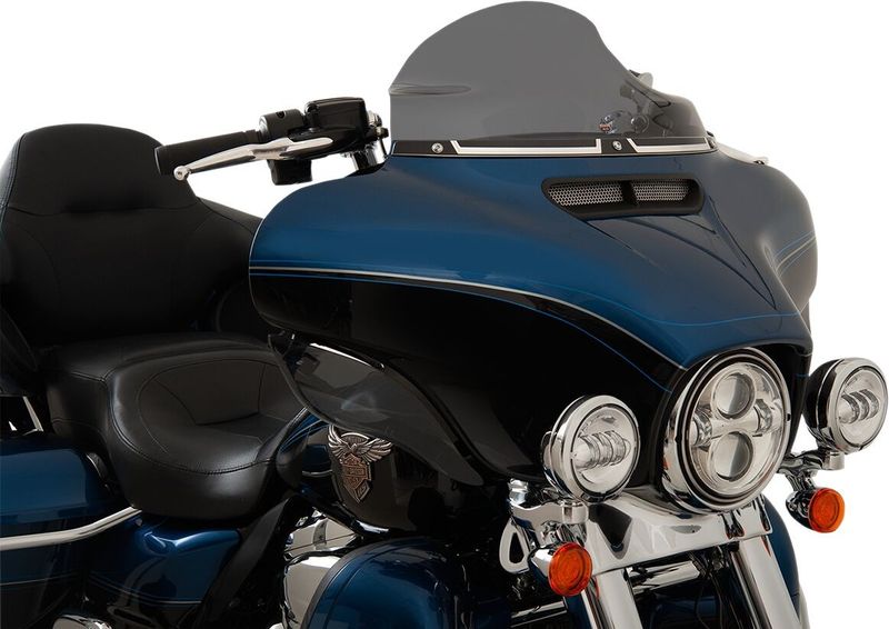List vindruta Klock Werks svart Touring 14-24, Trike 14-21