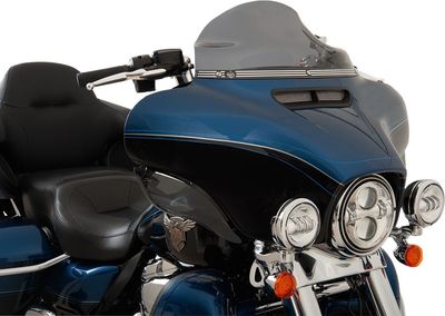 List vindruta Klock Werks Kerf svart Touring 14-24, Trike 14-21