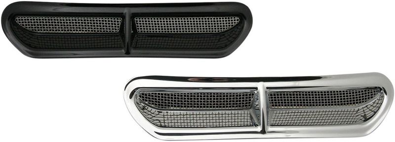 Kåpa Custom Dynamics rostfri mesh stål Touring 14-24, Trike 14-21