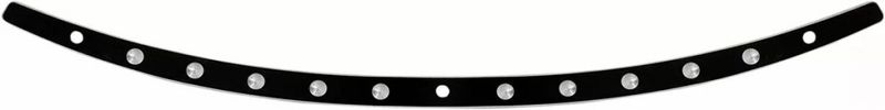List vindruta Memphis Shades Dish rostfri svart Touring 96-13