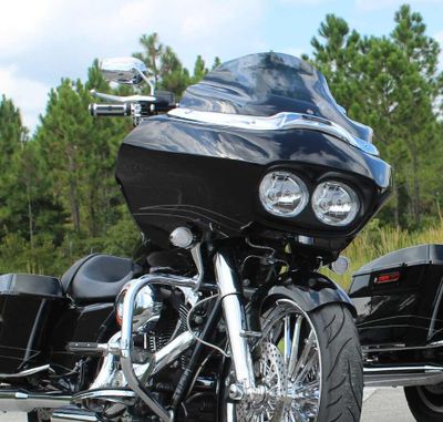 Vindruta Klock Werks 16 rökfärgad Touring 00-12
