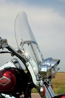 Vindruta Klock Werks Billboard Hstyle Softail 86-17, Trike 17-19 klar